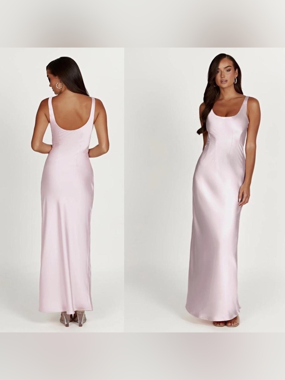 NWT Meshki Arora Corset Maxi Dress - Crystal Rose